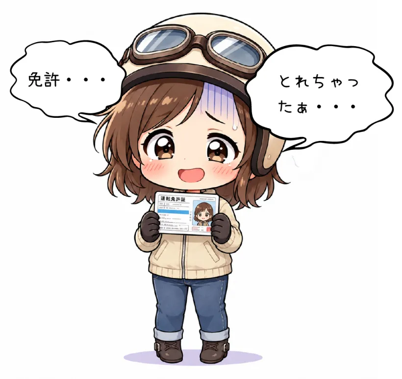 免許を取れたものの、不安を感じる初心者ライダー